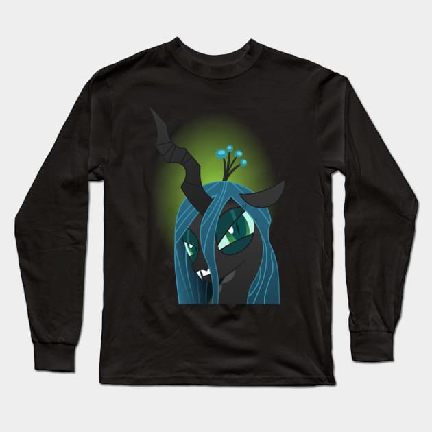 Chrysalis Leer Long Sleeve T-Shirt by MetalBrony